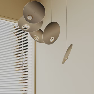 Modern chandelier 3d model