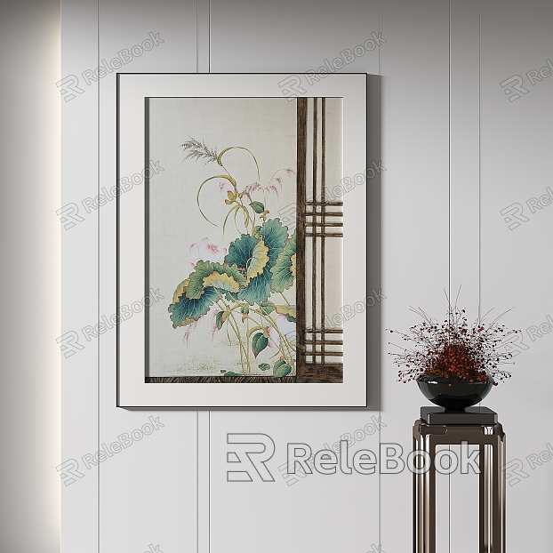 New Chinese Decorative Painting model