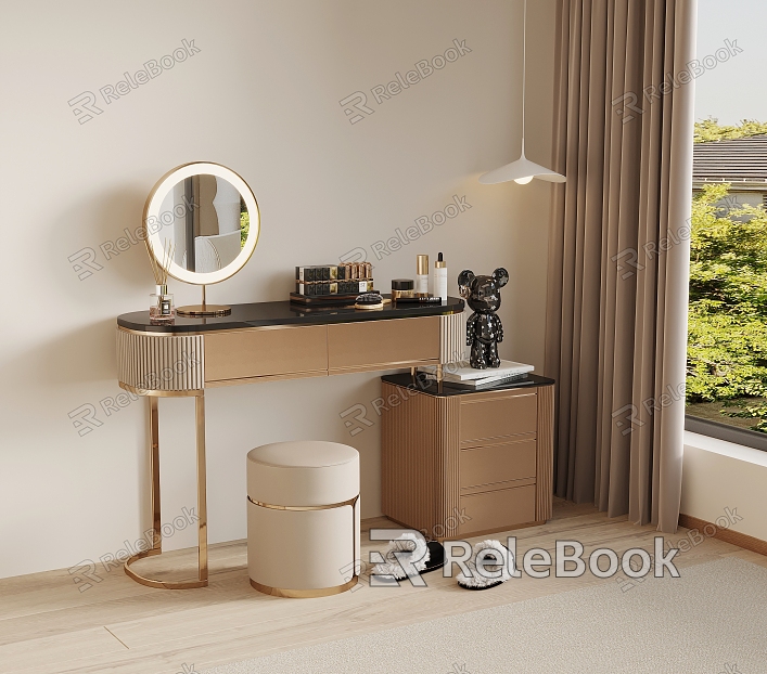 Modern Simple Dresser model