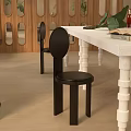 Elegant Luxury Restaurant Interior With Stylish Dining Tables Chairs And Decorative Plants