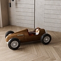 Children's toy car 3d model