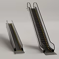 Modern Escalator Elevator Escalator Lift 3d model
