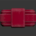 Red EVERREADY Emergency Case With Cross Logo Green Accents And Strap Design