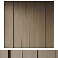 Wooden Textured Background Wall Panels With Vertical Slats And Various Neutral Tones