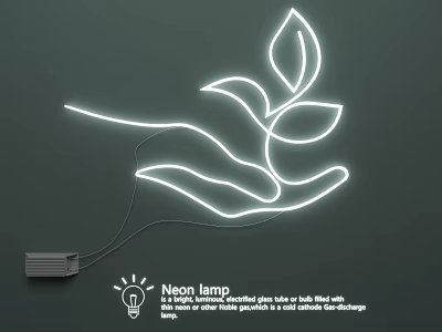 Neon Light 3d model