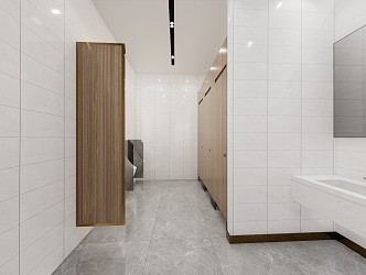 Modern toilet 3d model