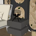 Modern Table Lamp Combination Table Lamp Bedside Table 3d model