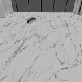 White Marble Floor Tile Jazz White Large Board Tile Glazed Tile 3d model