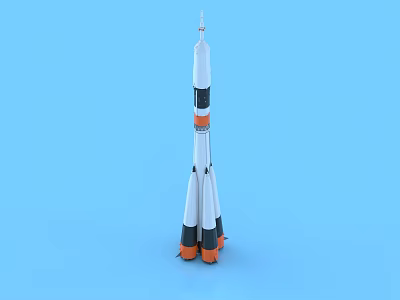 rocket launch vehicle aerospace 3d model rocket launch vehicle aerospace 3d model