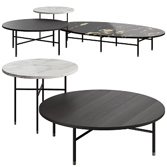 Minotti modern coffee table 3d model