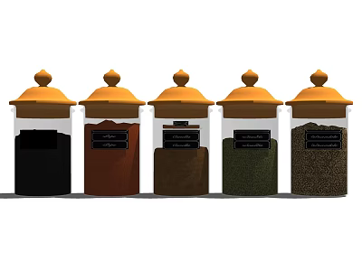 Modern seasoning bottle seasoning 3d model