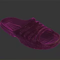 Black Daily Life Slipper With Comfortable Straps And Non Slip Sole Design