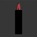 Elegant Pink Lipstick Cosmetic Product With Black Sleek Cases And Modern Design