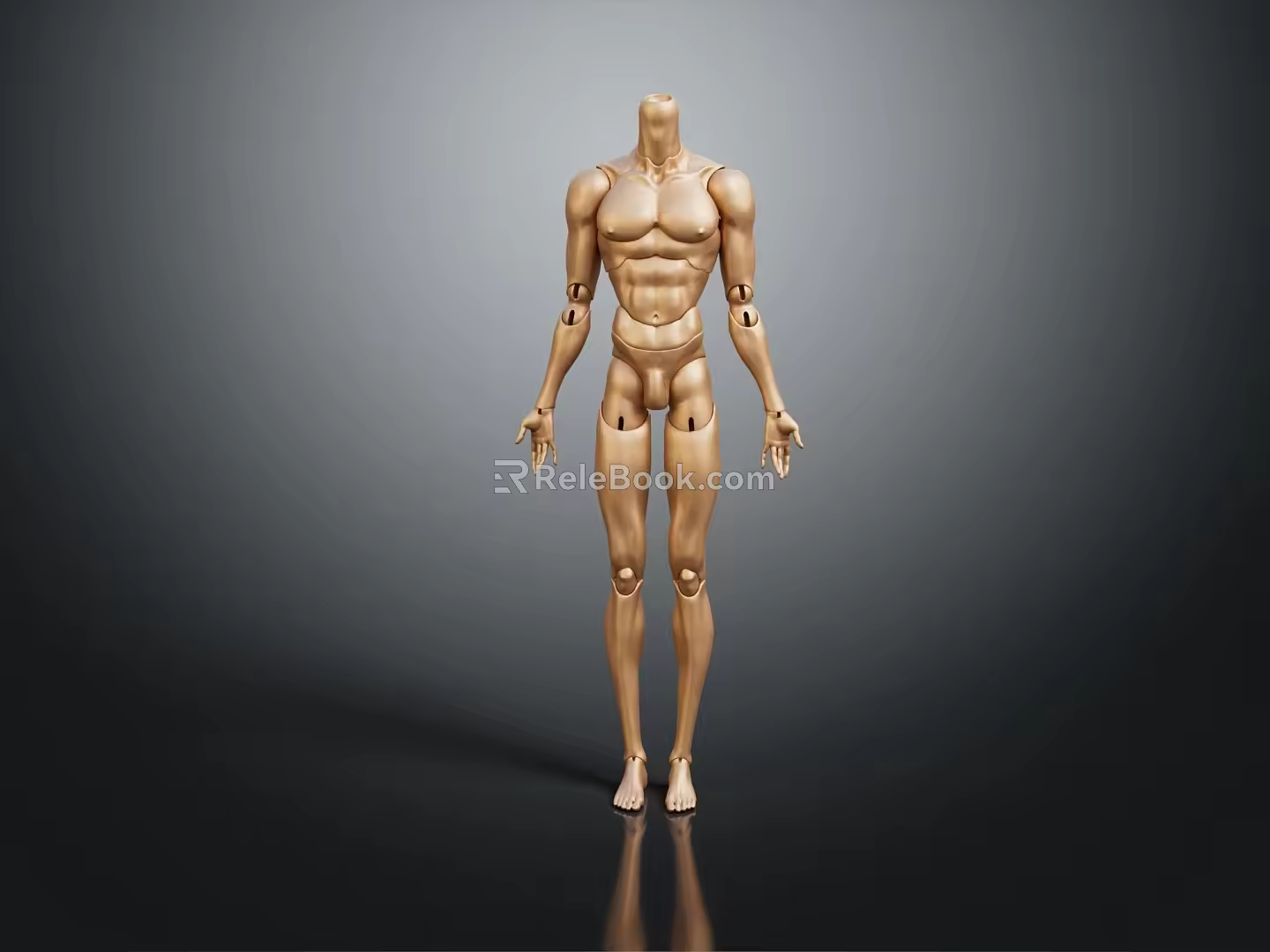modern human body joint robot joint 3d model
