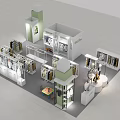 Modern ULLU Clothing Store Interior With Mannequins Clothing Displays And Bright Lighting