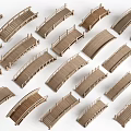 Various Architectural Wooden Landscape Bridges Designs With Different Shapes And Structures