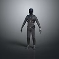 Robot Assistant Small Robot Butler Robot Butler Figure Game Figure 3d model
