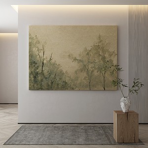 Quiet decorative painting 3d model