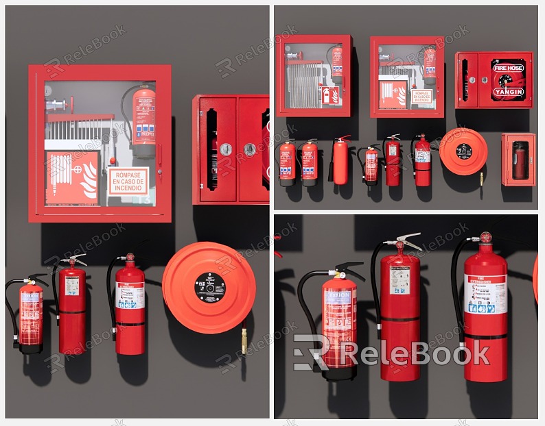 Modern fire extinguisher model