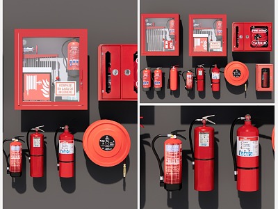 Modern fire extinguisher model