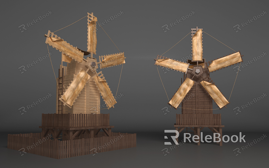 new chinese style windmill model