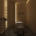 Modern Luxury Beauty Hair Salon Interior With Cozy Sofas And Decorative Plants