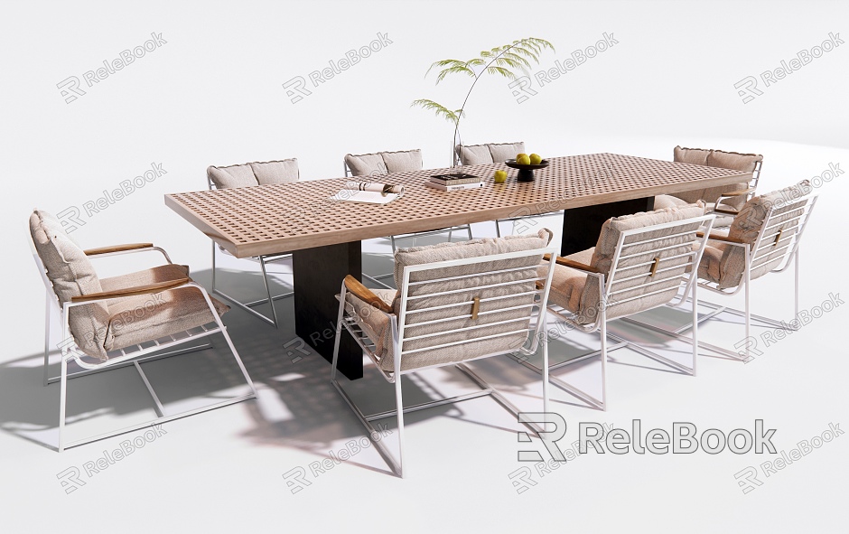 Modern outdoor tables and chairs model