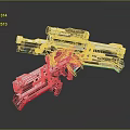 Science Fiction Weapon Future Weapon Science Fiction Equipment Concept Weapon Next Generation Weapon Next Generation Equipment 3d model