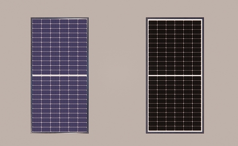 solar photovoltaic panel 3d model