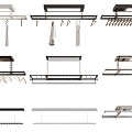 Drying rack Electric drying rack 3d model