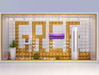 Air Conditioner Window Gree Air Conditioner Window Air Conditioner Hanging Home Scene Home Appliances Display Home Appliances Window Gree Electric Appliances Small Home Appliances Red Space 3d model