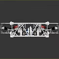 Modern auxiliary frame auxiliary frame lower bracket sub-frame 3d model