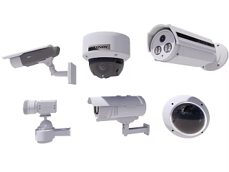 Surveillance camera combination 3d model