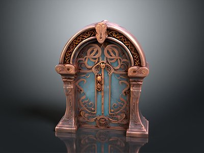 Ancient Building Door Ancient Building Door Chinese Style Door Antique Door Classical Door Chinese Style Door Chinese Style Entrance Traditional Door 3d model