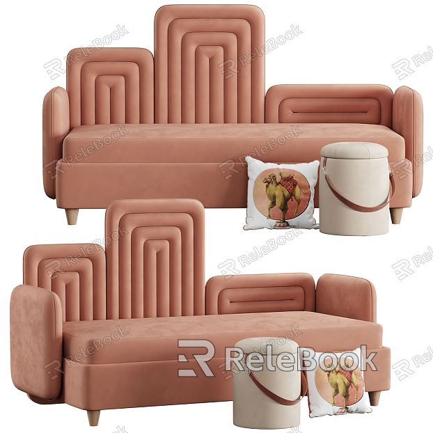 Modern Combination Sofa Children's Sofa model