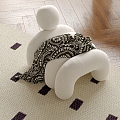 Sofa stool Low stool 3d model