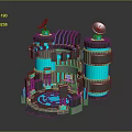 Sci-fi Items Sci-fi Components High-tech Components Sci-fi Equipment Sci-fi Scene Sci-fi Environment Game Scene 3d model