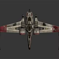 Modern fighter sci-fighter next-generation fighter sci-fighter 3d model