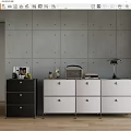 Bookcase Locker 3d model
