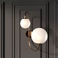 Modern lamp combination 3d model