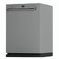 Sleek Modern Kitchen Appliances Featuring White Black And Gray Refrigerator Units