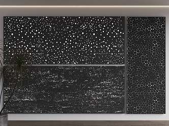 Modern light-transmitting concrete luminous concrete background wall light-transmitting cement wall light-transmitting starry sky background wall starry sky wall luminous wall panel 3d model