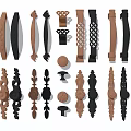 Various Decorative Cabinet And Drawer Handles In Metal Ornate And Modern Designs