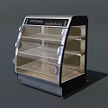 Commercial Glass Door Display Refrigerator With Multiple Shelves For Food Storage