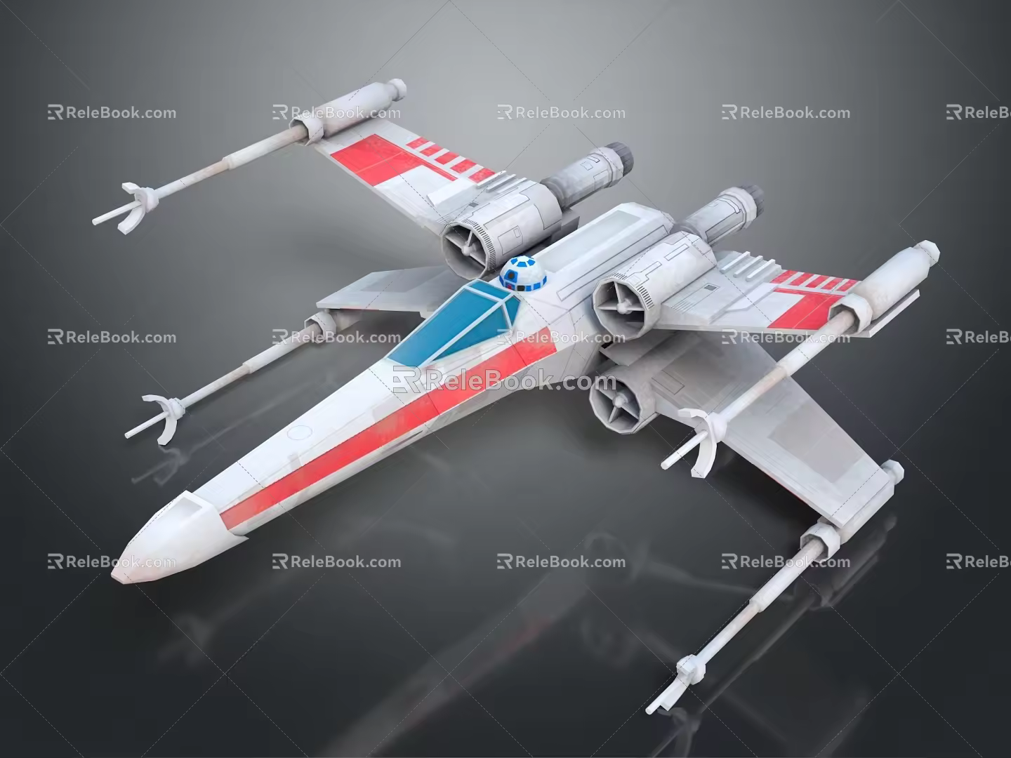 Modern Fighter Next Generation Aircraft 3d model