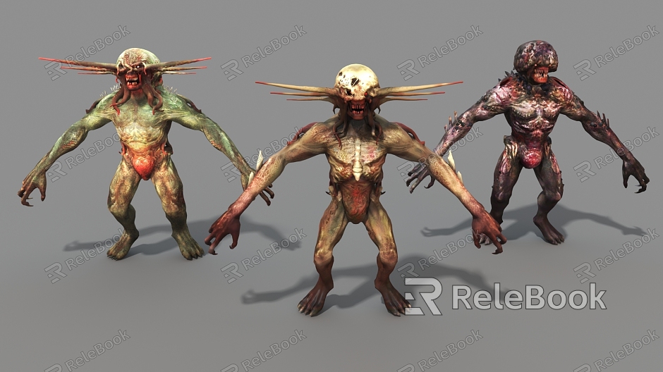 Biochemical Character Monster Monster Game Character Virtual Character model