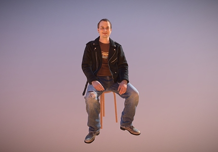 Men's Fashion Wear Men's Chair 3d model