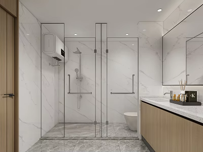 Hotel Toilet 3d model