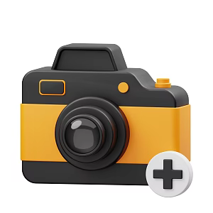 Modern Camera Cartoon Camera 3d model