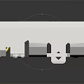 Precision Electronic Connector With White Housing And Yellow Metal Pins For Electrical Devices